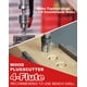 thumbnail image 4 of Juego de brocas avellanadas EZARC, 15 piezas, con cortador de tapones para madera, 4 of 7