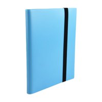 Magideal - Tarjetas Binder Collector Storage Album, Páginas De Doble Cara Carpeta De Almacenamiento De Tarjetas, Cartera De Tarjetas De Intercambio Para Tarjetas Azul