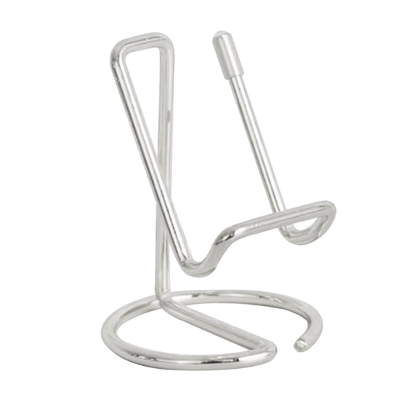 Soporte para tarjetas de para escritorio, pequeño soporte para tarjetas de , soporte para tarjetas de nombre commerce business , Plata