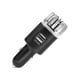 thumbnail image 1 of Ionizador Purificador De Aire Para Automóvil 2 En 1 Con Puertos De Carga USB Duales Ionizador De Aire De 12 V Negro, 1 of 5
