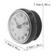 thumbnail image 2 of Silicona Impermeable Cocina Baño Baño Ducha Ventosa Reloj Negro, 2 of 3