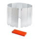 thumbnail image 3 of Parabrisas De Estufa Plegable Portátil Protección Contra El Viento Para Cocina Picnic Al Aire Libre Plata, 3 of 3