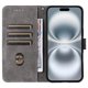 thumbnail image 4 of Funda Billetera para iPhone 16 Plus con Soporte - Cartera de Cuero con Ranuras Azul, 4 of 5