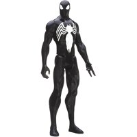 Marvel Ultimate Spider-Man Spiderman Titan Hero Serie Black Traje Spider-Man 12 Pulgadas