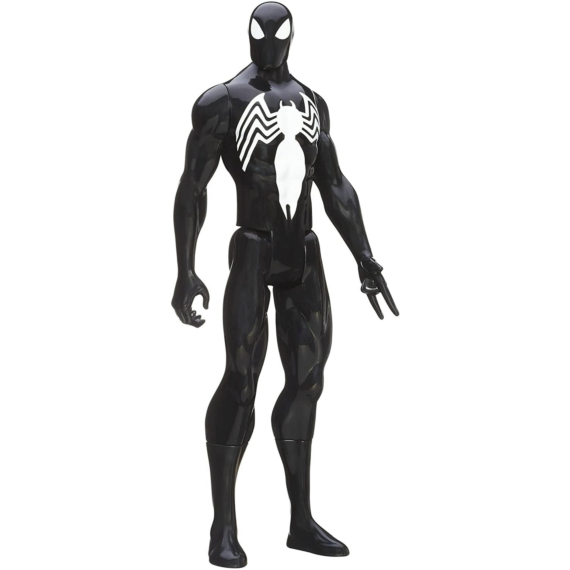 Marvel Ultimate Spider-man Spiderman Titan Hero Serie Black Traje Spider-man 12 Pulgadas