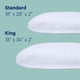 thumbnail image 4 of Pillow Essential For Sleeping King Size 2 Unidades Color Blanco, 4 of 6
