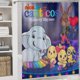 thumbnail image 5 of Canticos-theme 4-Piece Shower Curtain Set with Rugs, Waterproof Bathroom Decor Set Includes Bath Mat, U-Shaped Rug, Toilet Lid Cover and Curtain with Hooks, 5 of 6