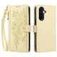 thumbnail image 2 of Funda Billetera Floral en Relieve samsung galaxy A27 5g con Tarjetero y Cremallera Blanco, 2 of 6