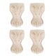 thumbnail image 1 of 4pcs patas de sofá de madera maciza pies inacabados para muebles o sillón sillón d, 1 of 5