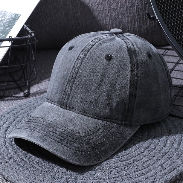 Men's Washed Pure Color Cap Baseball Cap