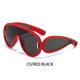 thumbnail image 1 of Cyberpunk Sports Sunglasses - Luxury Brand Oversized Eyewear for Women and Men - UV400 Protection - Perfect for Summer Parties and Outdoor Activities, 1 of 5
