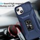 thumbnail image 3 of Funda Armada para iPhone 15 Plus con Tapa Deslizante y Soporte Magnético Giratorio Azul, 3 of 5