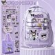 thumbnail image 1 of 2024 High-capacity Kawaii Backpack Accessories Anime Cartoon Anti-Theft Travel Aesthetic New Semester Gifts Light Bag Cute Pins, 1 of 3