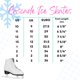 thumbnail image 3 of Patines de Hielo Lake Placid para Niña Talla 2 Color Blanco, 3 of 3