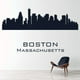 thumbnail image 2 of Decomural Boston Massachusetts Usa City Skyline WS-15415, 2 of 2