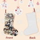 thumbnail image 3 of Bungou Stray Dogs Tema: Calcetines de Navidad, fino lino blanco para colgar en escaleras y chimenea, decoración navideña para el hogar, regalo de Navidad.54cm×38cm, 3 of 5