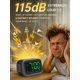 thumbnail image 2 of Reloj despertador Acedeck 115 dB súper potente, 2 of 9