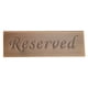 thumbnail image 2 of Muestra De Mesa Reservada De Acero Inoxidable Decoración De Vajilla De Mesa De Boda De Café, 2 of 5