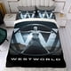 thumbnail image 4 of Westworld Conjunto de sábanas temático, trío de piezas, cómodo y amigable con la piel, diseño único, regalo de decoración para el hogar para familiares, amigos y fans,140cm *210cm, 4 of 6