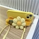 thumbnail image 1 of Pumpkin Flower Halter Neck Wristband For Iphone14/13/12/11/PROMAX Phone Case Lanyard All-inclusive Anti-fall IPhone SE3 Soft Silicone Iphone7/8/8plus,iphone XSmax/XR, For Samsung Galaxy S23 S22 Ultra, 1 of 3