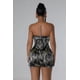 thumbnail image 3 of Vestido Tubo Ajustado Sin Tirantes Elástico Con Estampado Militar Cierre De Cremallera En La Espalda Dos Bolsillos Laterales Camuflaje (para Mujer), 3 of 5