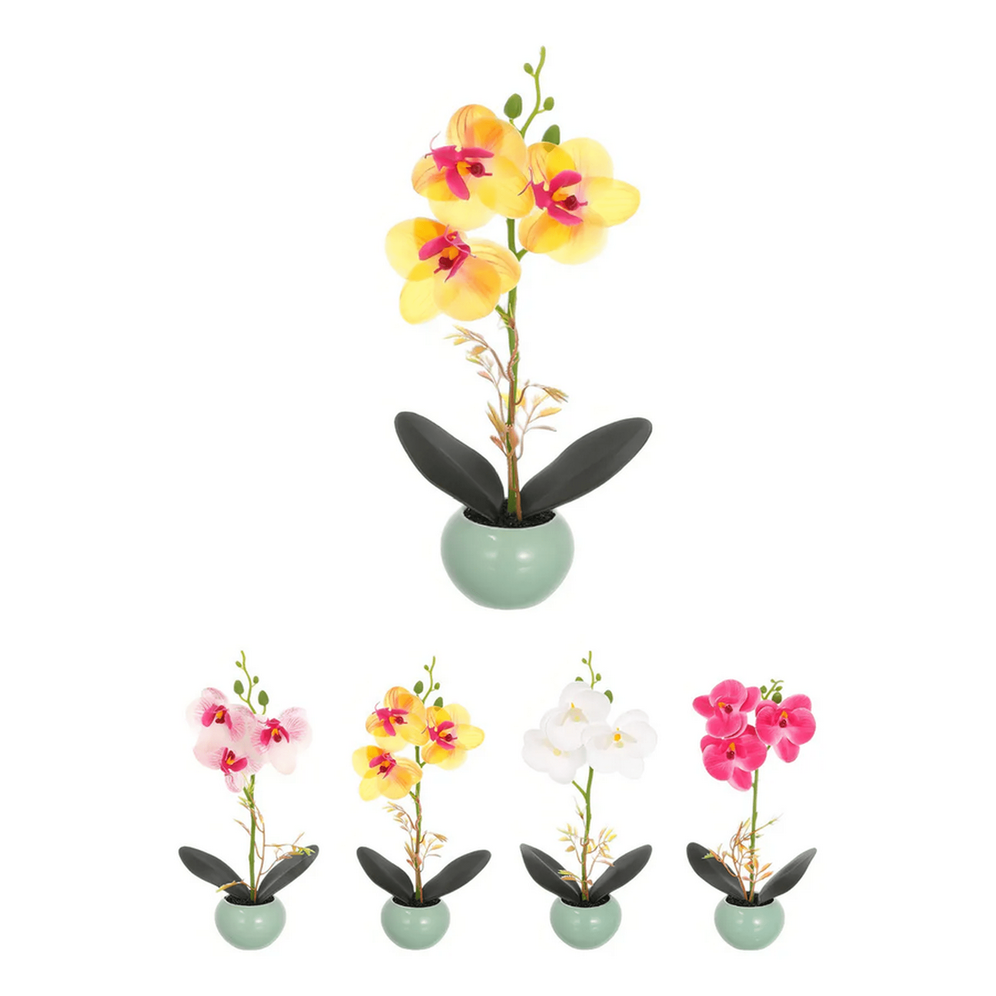 Genérico - Flor Artificial Decorativa Orquídea