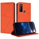 thumbnail image 1 of Funda Cartera Magnética para TCL 30 XL Protección Antichoque con Ranuras Naranja, 1 of 6