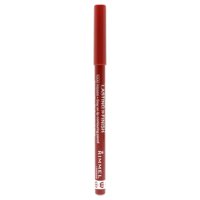 Rimmel London - Delineador De Labios Con Acabado Duradero 1000 Besos - 021 Dinamita Roja De Para Mujer - Delineador De Labios De 0,04 Oz