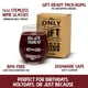 thumbnail image 5 of Copa de vino The ONLY GIFT WORTH GIVING irrompible de 450 ml + calcetines, 5 of 6