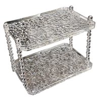 Magideal - Organizador De Mostrador De Baño, Organizador De Perfume, Platos Acrílicos Multiusos Para Buffet, Bandeja De Mostrador, Organizador De Cosméticos Para Claro