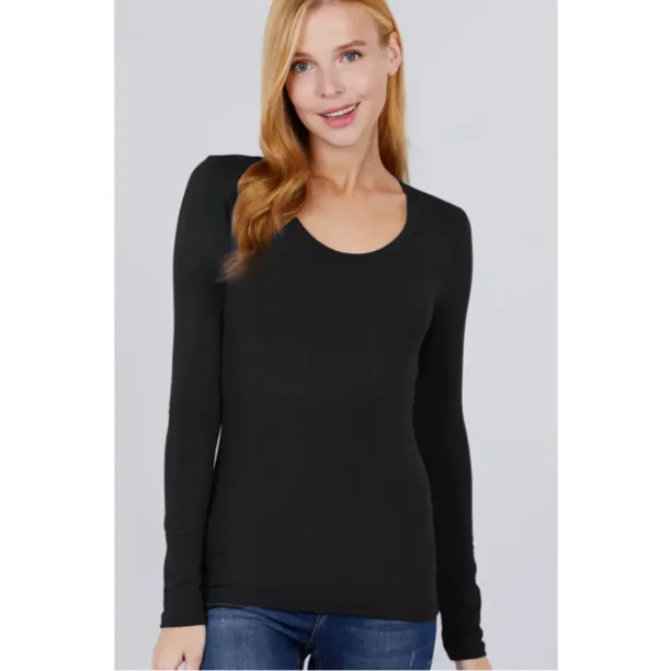 Camiseta Mujer Elasticada Manga Larga Interior Polar 5523