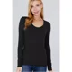 thumbnail image 1 of Camiseta Mujer Elasticada Manga Larga Interior Polar 5523, 1 of 2