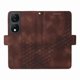 thumbnail image 3 of Carcasa FOXDOCK Honor 90 Smart 5G de cuero PU, diseño acolchado clásico, protección contra caídas y rayones, 3 of 5