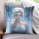 thumbnail image 1 of Elsa de Frozen Fundas de almohada de terciopelo con tema, regalos de funda de almohada, decoración para el hogar, cojín de lanzar, regalo de cumpleaños para fans y parejas.56*56cm., 1 of 6