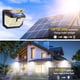 thumbnail image 2 of Luces Solares con Sensor de Movimiento TECKNET 231 LED para Exterior Impermeables - Pack de 8, 2 of 8