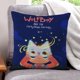 thumbnail image 1 of Wolfboy y la Fábrica de Todo Fundas de almohada de terciopelo con tema, regalos de funda de almohada, decoración para el hogar, cojín de lanzar, regalo de cumpleaños para fans y parejas. 45cm x 45cm., 1 of 6