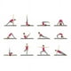 thumbnail image 2 of Colchoneta Mat Yoga Pilates Alfombra Ejercicio 4mm, 2 of 5