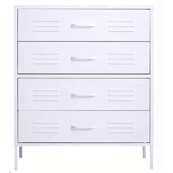 Arrimo Cómoda Cajonera - 4 cajones - color blanco