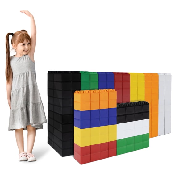 Set Jumbo de Bloques de Construcción BiggoBlocks de 336 Piezas