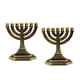 thumbnail image 1 of 2 Piezas De Adorno De Escritorio De Menorah, Elegantes Manualidades Para Estante De Fiesta De Sala De Estar, 1 of 5