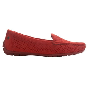 Mocasin Mujer Chalada Nautico-2 Rojo Casual