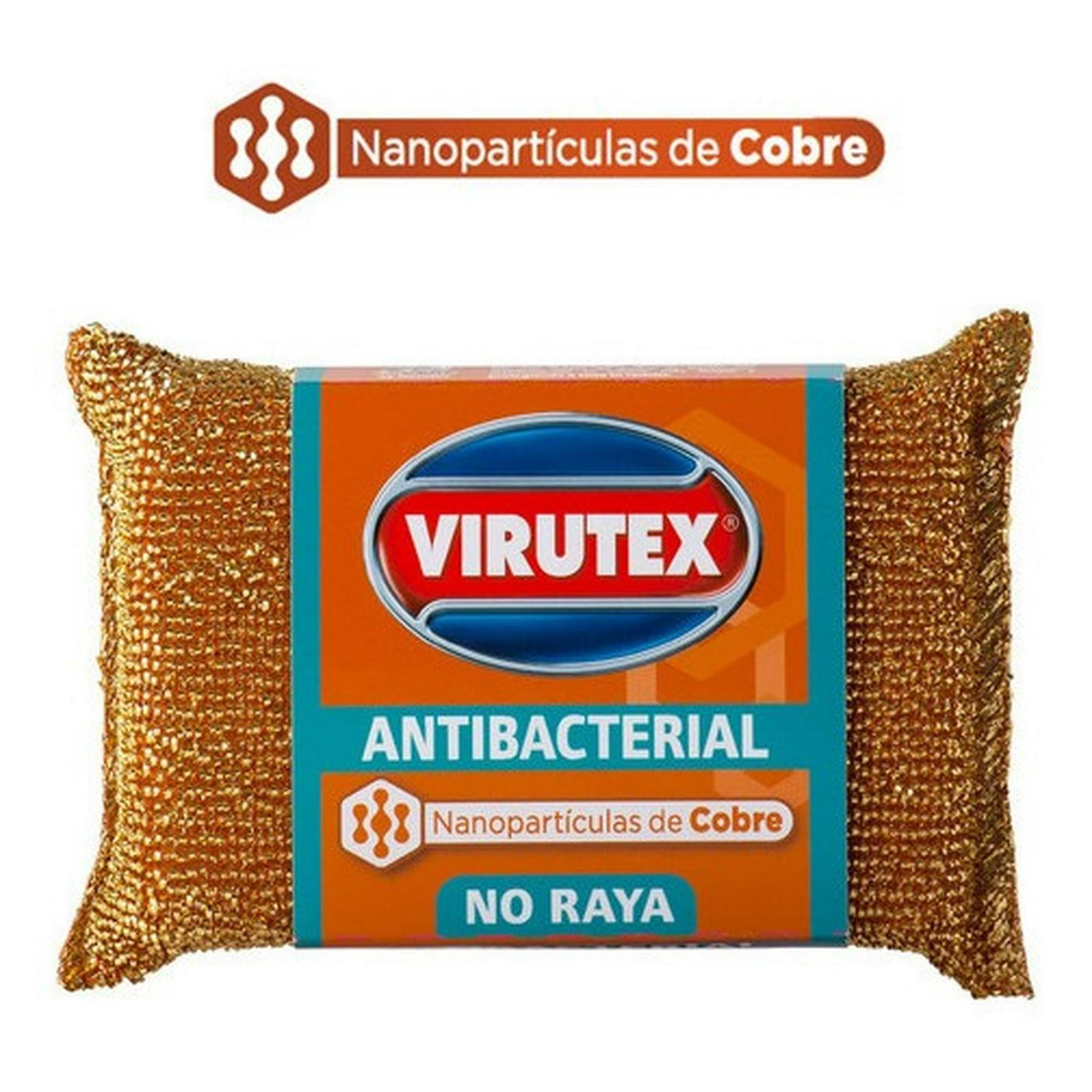 Virutex - Spunita Con Nanopartículas De Cobre 1 Un