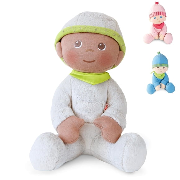 Muñeca de peluche HABA Snug Up Ollie My First, de 1 a 3 años