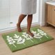 thumbnail image 1 of REGALWOVEN Alfombra de Baño Antideslizante de Felpa para Piso de Baño, Tina y Ducha Hojas-2 20" x 32", 1 of 6