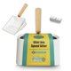 thumbnail image 1 of Cucharón para arena MecoMeow Speed Sifter de metal con soporte, 1 of 4