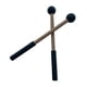 thumbnail image 2 of 2x Baquetas De Silicona Mazos De Percusión Manual Para Xilófono Glockenspiel Negro, 2 of 5