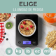 thumbnail image 5 of Balanza Pesa Digital Belug Cocina Gramera Cubierta Vidrio 5 Kilos Color Negro, 5 of 5