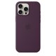 thumbnail image 2 of Funda para teléfono Apple iPhone 16 Pro Max de silicona con MagSafe Plum, 2 of 4