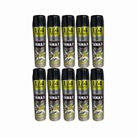 Pack 10 Insecticida Tanax En Aerosol 220Cc Elimin Arañas Y Cucarachas
