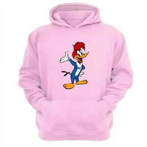 Genérico - Polerón Canguro El Pájaro Loco Rosa Talla Xs Unisex